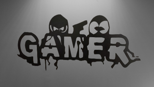 Ξύλινο διακοσμητικό τοίχου Gamer - Image 3