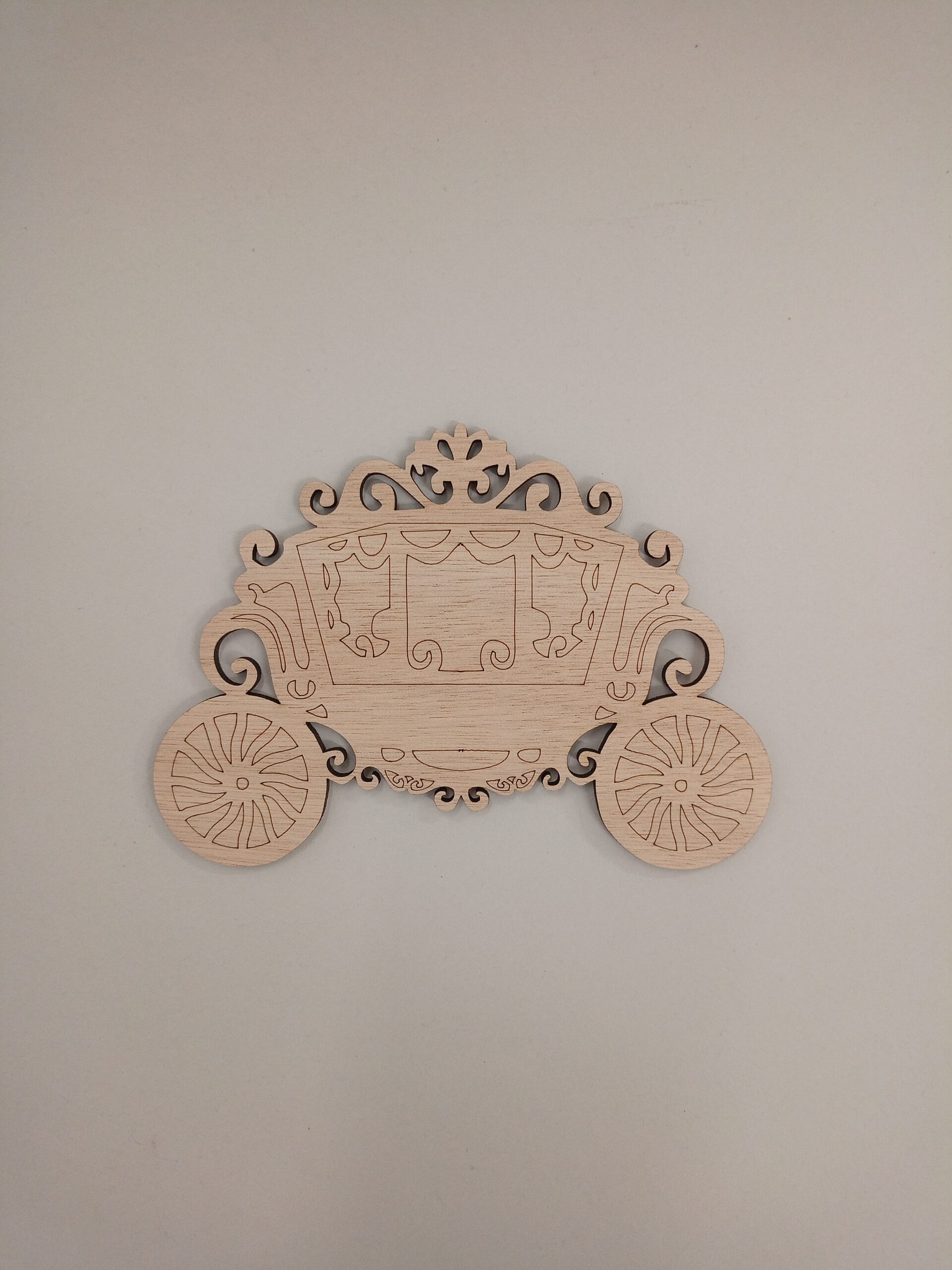 Πρόσκληση βάπτισης άμαξα