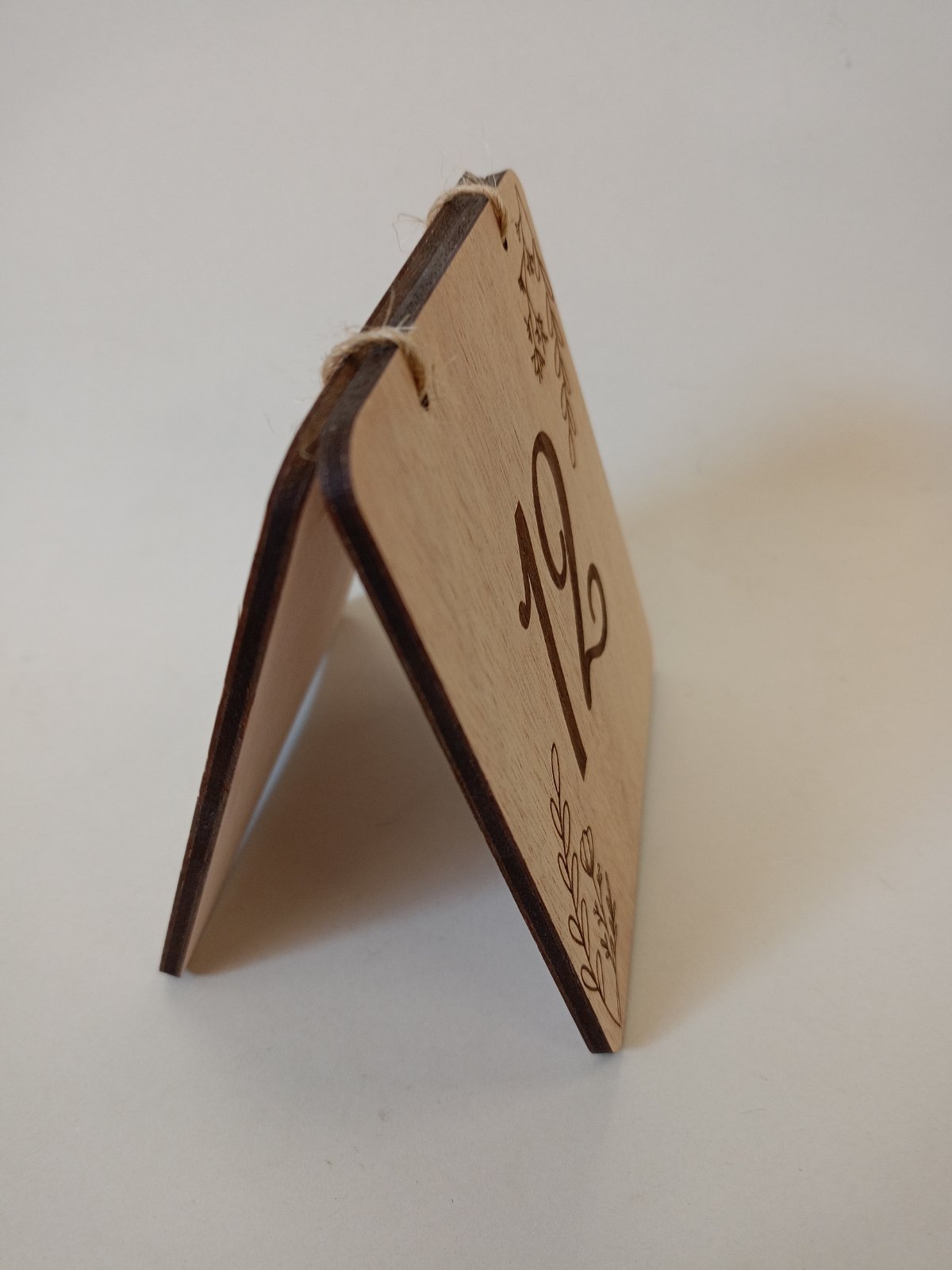 Στοιχείο ξύλινο αρίθμησης τραπεζιών - Image 2