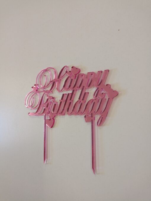 Cake Topper happy birthday - Image 3