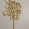 Cake Topper happy new year