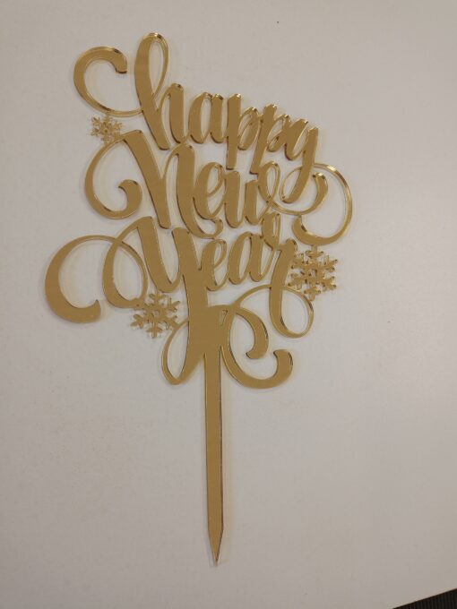 Cake Topper happy new year