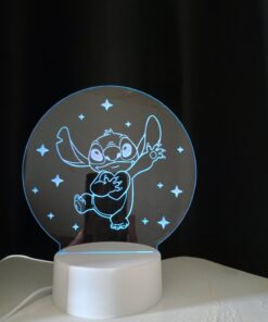 Φωτιστικό stitch led plexiglass